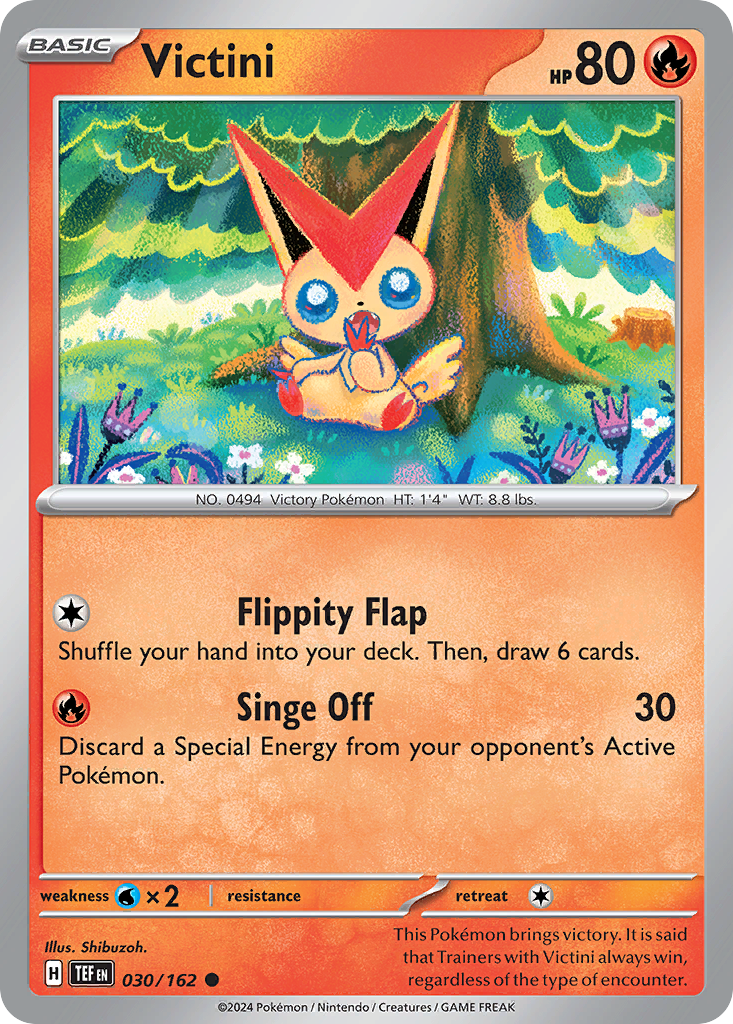 Temporal Forces Victini #30/162 –