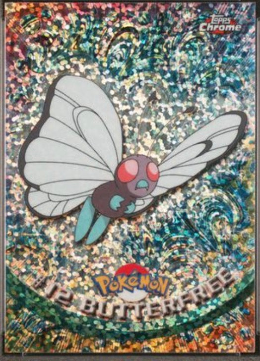 Topps Chrome Series 1 Butterfree #12