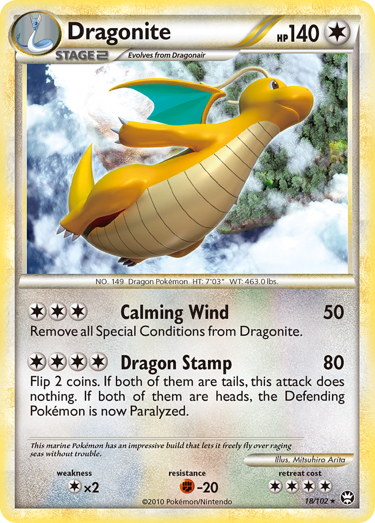 Triumphant Dragonite #18/102