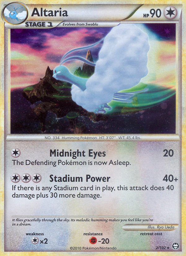 Triumphant Holo Altaria #2/102