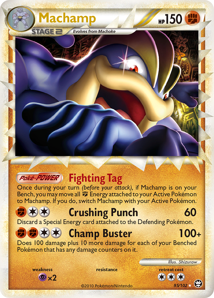 holographic machamp pokemon card Triumphant Holo #95/102 – Stage 2 Card Sleeves for Thick Lillipup Design:Nami