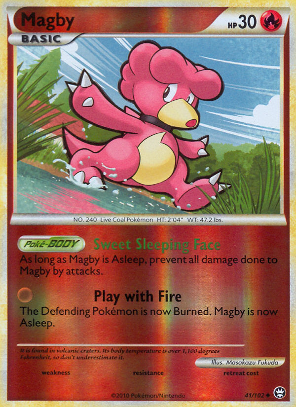 Triumphant Magby #41/102 reverse holo