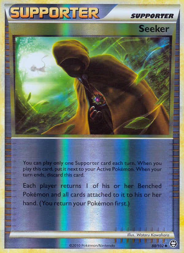 seeker pokemon card Triumphant Seeker #88/102 reverse holo – Kaartenverzamelen.nl