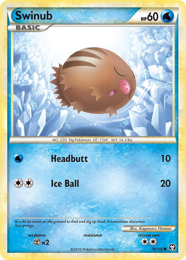 Triumphant Swinub #79/102