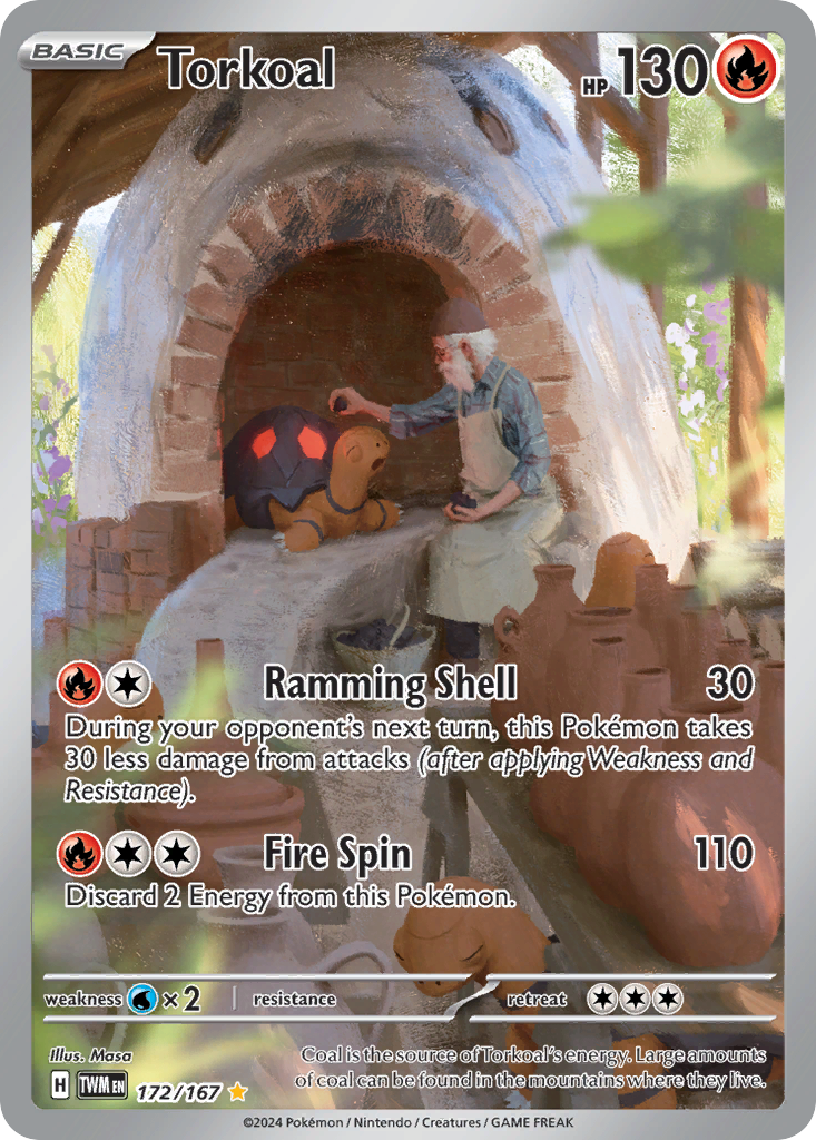 Twilight Masquerade Torkoal #172/167
