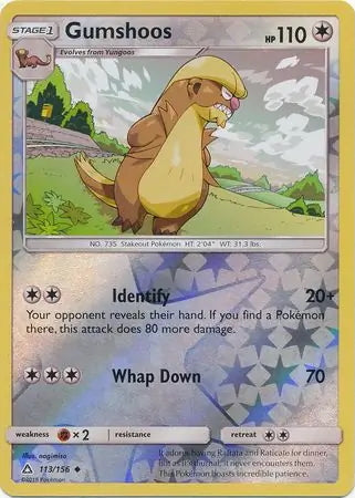 Ultra Prism Gumshoos #113/156 reverse holo