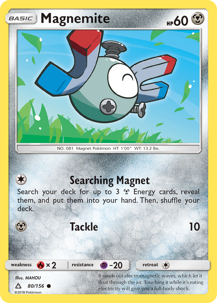 Ultra Prism Magnemite #80/156