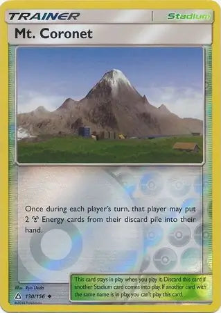 Ultra Prism Mt. Coronet #130/156 reverse holo