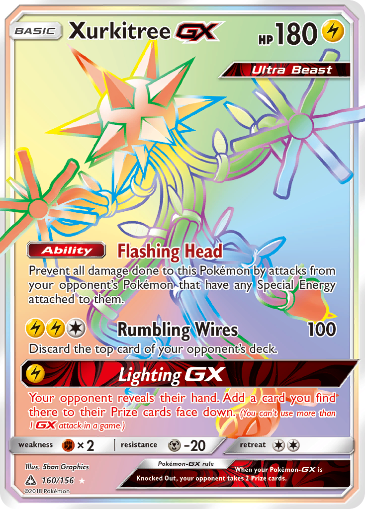 Ultra Prism Xurkitree GX #160/156