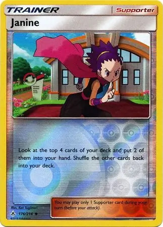 Unbroken Bonds Janine #176/214 reverse holo