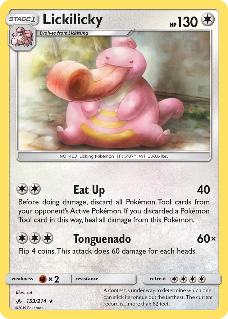 Unbroken Bonds Lickilicky #153/214