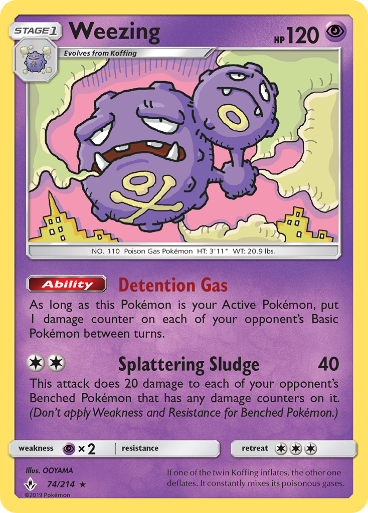 Unbroken Bonds Weezing #74/214