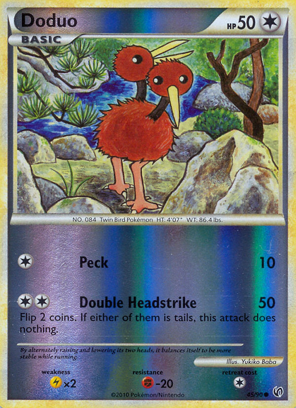 Undaunted Doduo #45/90 reverse holo