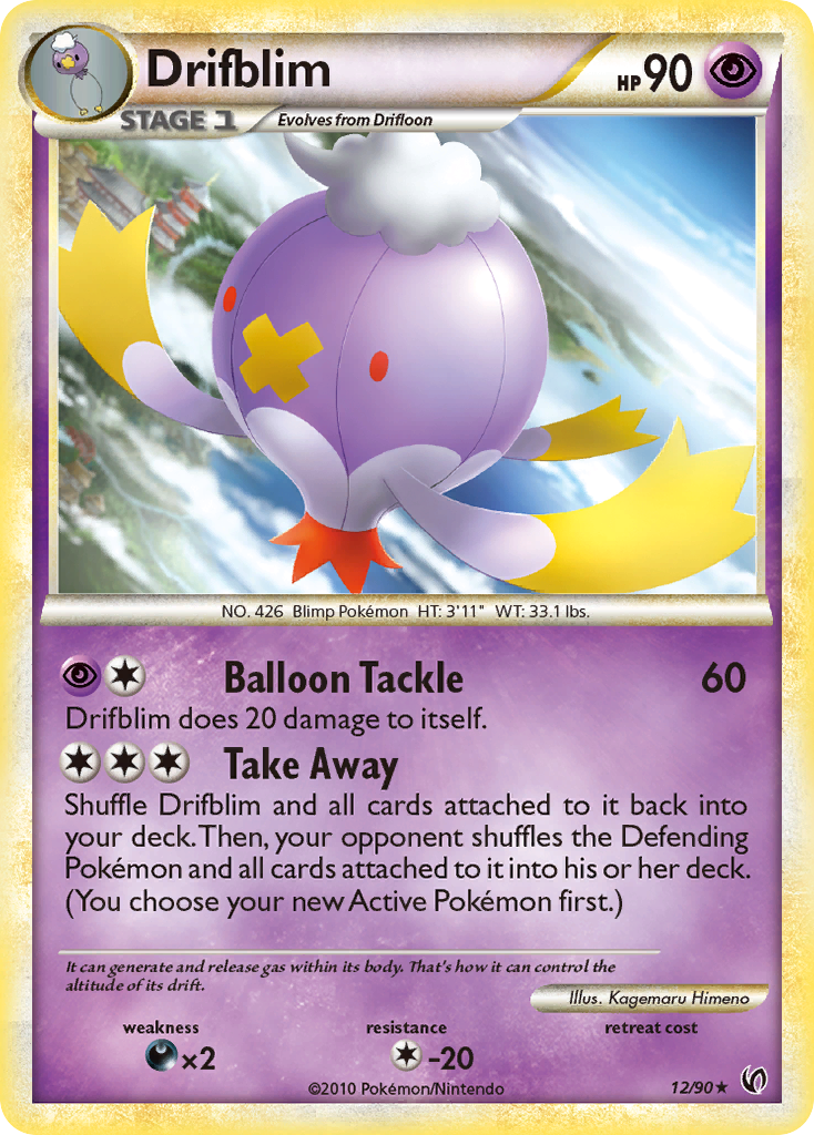 Undaunted Drifblim #12/90