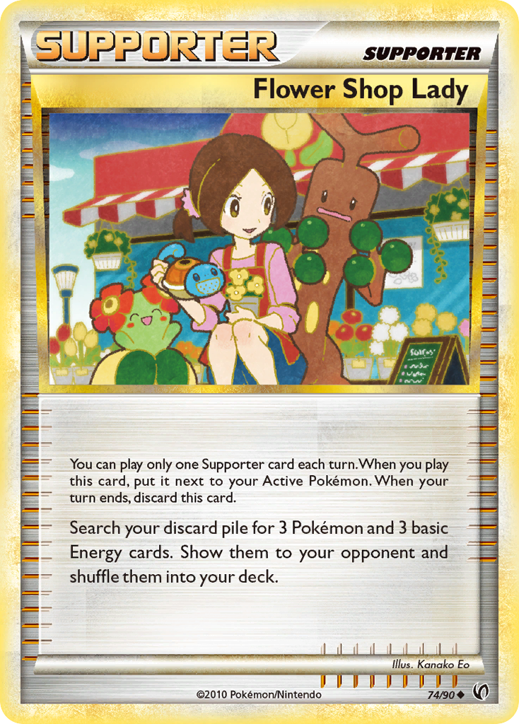 Undaunted Flower Shop Lady #74/90