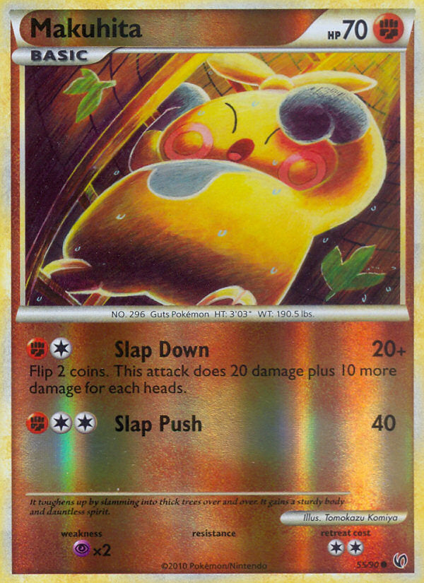 Undaunted Makuhita #55/90 reverse holo