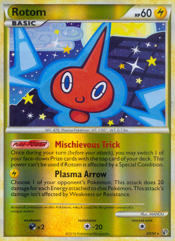 Undaunted Rotom #20/90 reverse holo