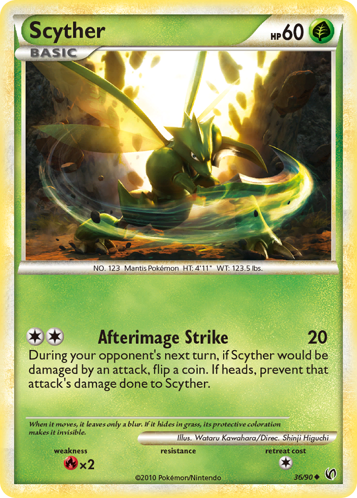Undaunted Scyther #36/90