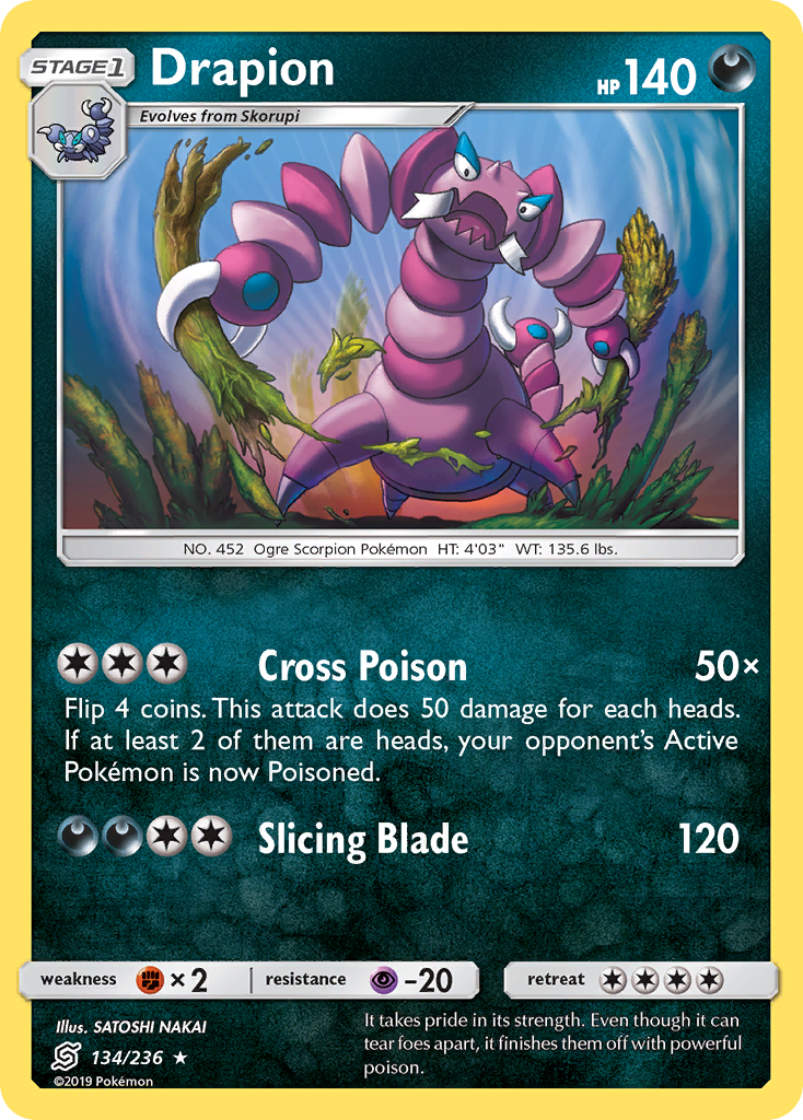 Unified Minds Drapion #134/236