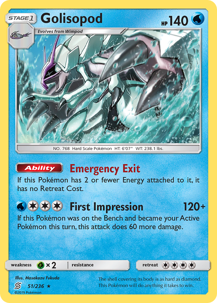 Unified Minds Holo Golisopod #51/236
