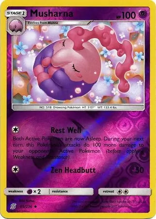 Unified Minds Musharna #89/236 reverse holo