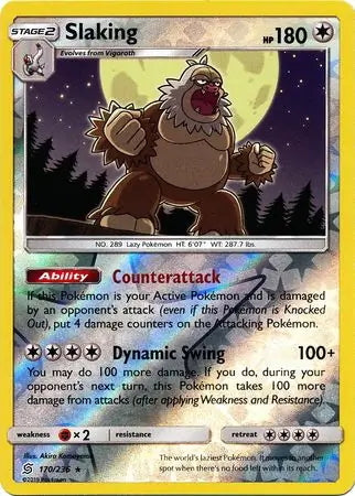 Unified Minds Slaking #170/236 reverse holo