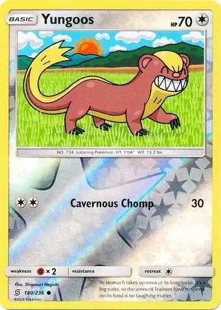 Unified Minds Yungoos #180/236 reverse holo