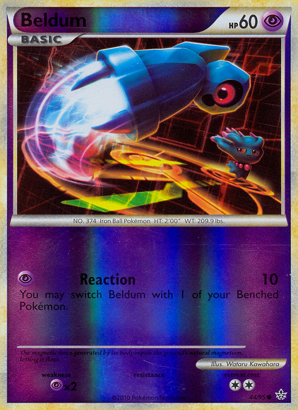 Unleashed Beldum #44/95 reverse holo