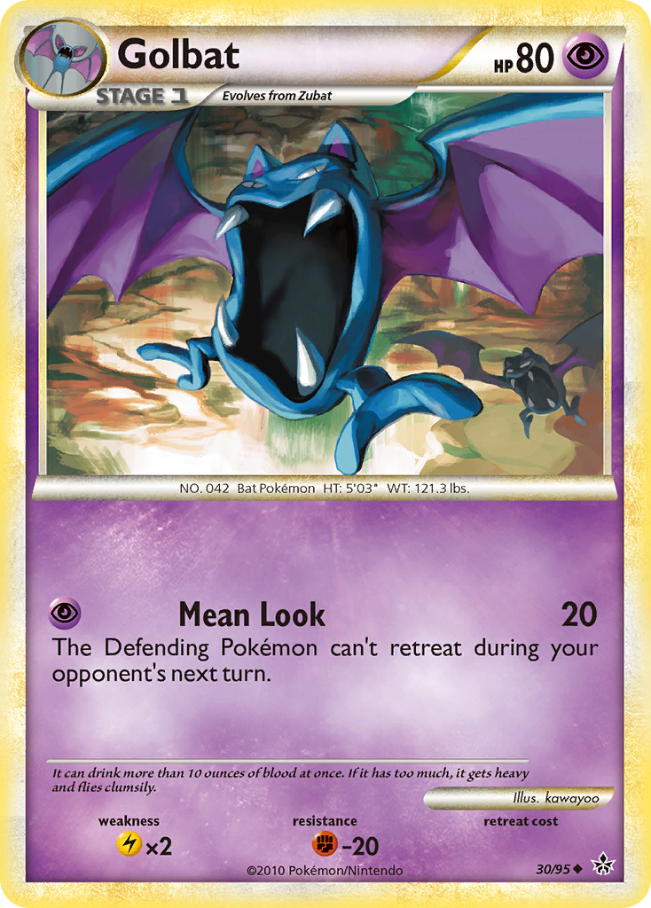 Unleashed Golbat #30/95