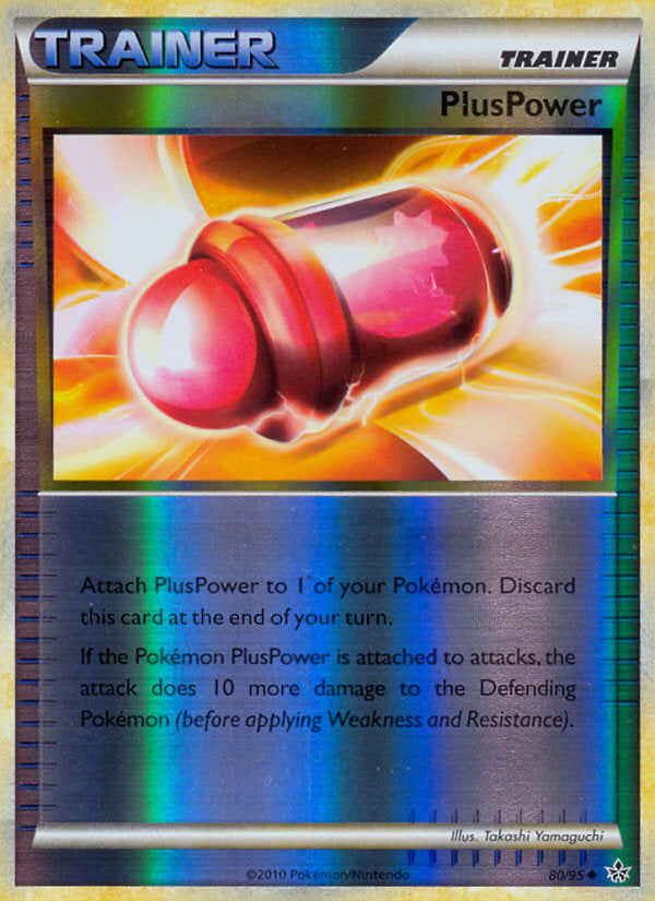 plus power pokemon card Unleashed PlusPower #80/95 reverse holo – Kaartenverzamelen.nl