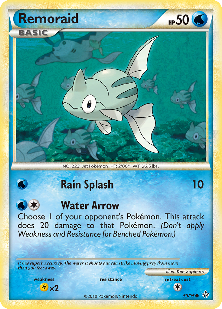 Unleashed Remoraid #59/95
