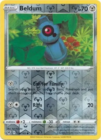 Vivid Voltage Beldum #116/185 reverse holo
