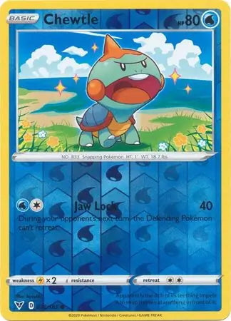 Vivid Voltage Chewtle #38/185 reverse holo