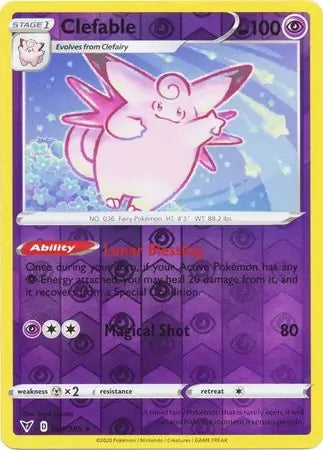 Vivid Voltage Clefable #64/185 reverse holo