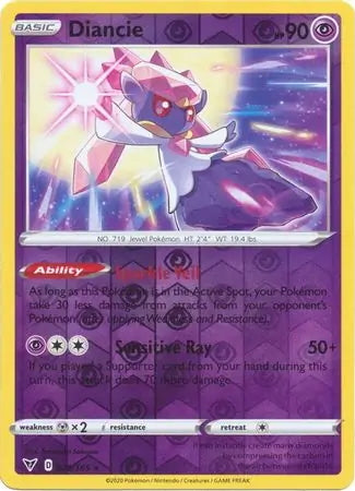 Vivid Voltage Diancie #79/185 reverse holo