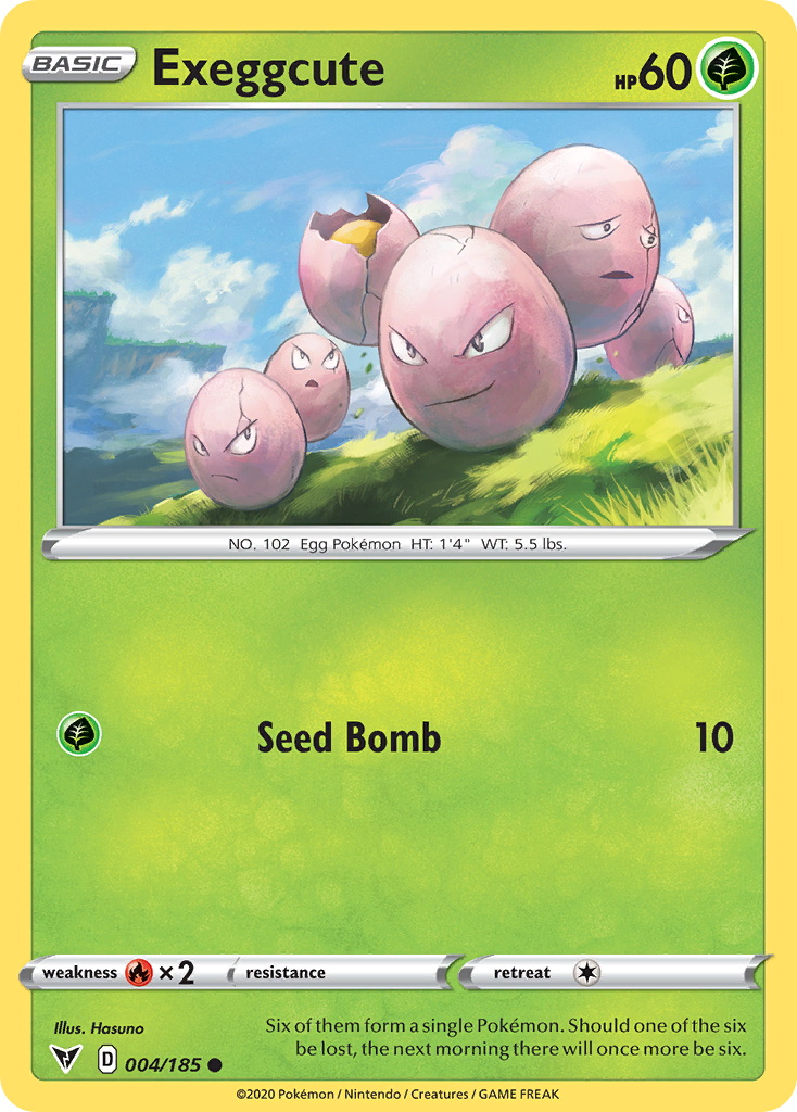 Vivid Voltage Exeggcute #4/185