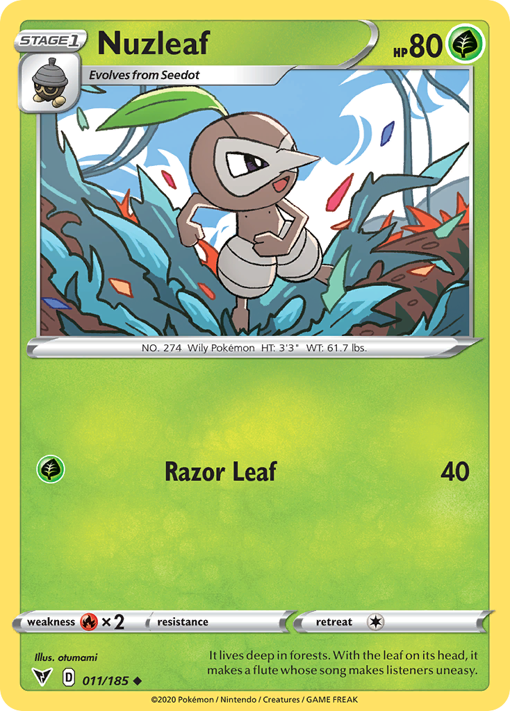 Vivid Voltage Nuzleaf #11/185