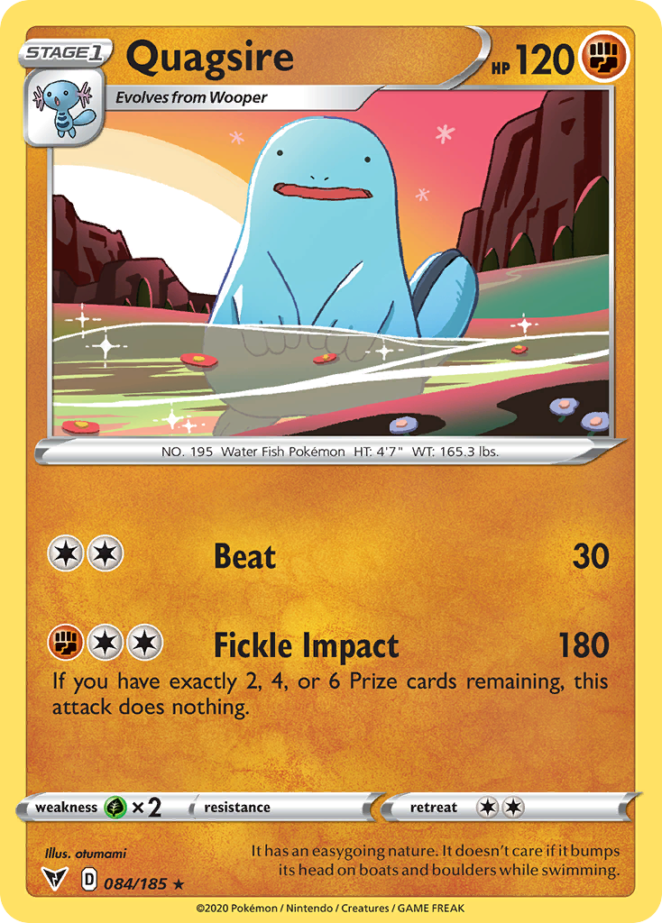 Vivid Voltage Quagsire #84/185