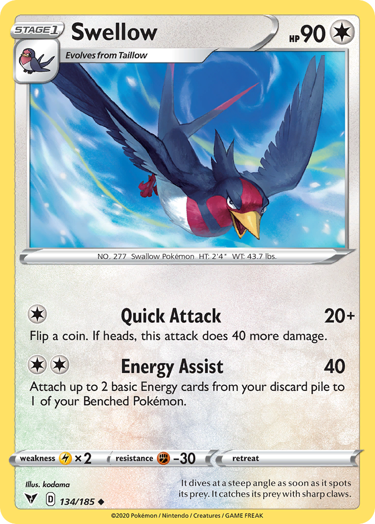 Vivid Voltage Swellow #134/185