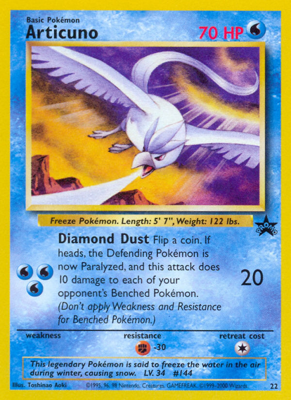 WOTC Promo Articuno #22