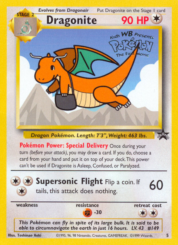 WOTC Promo Dragonite #5