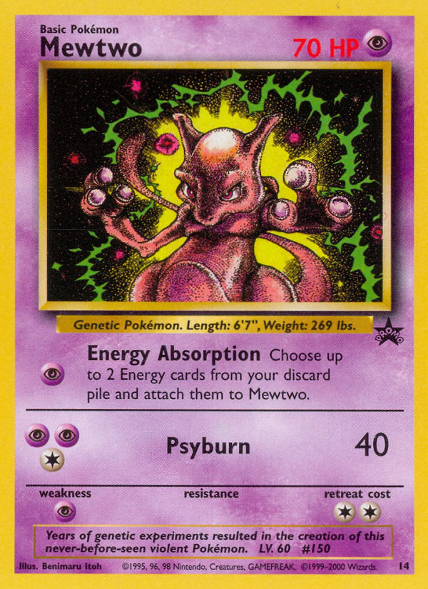 WOTC Promo Mewtwo #14