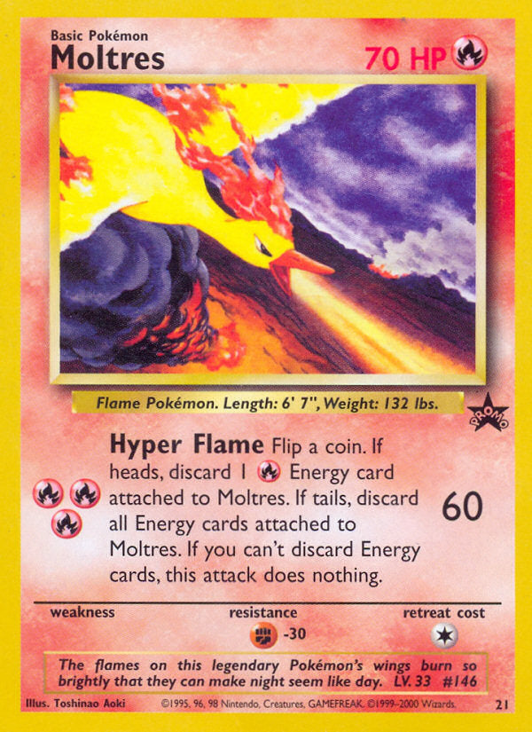 WOTC Promo Moltres #21