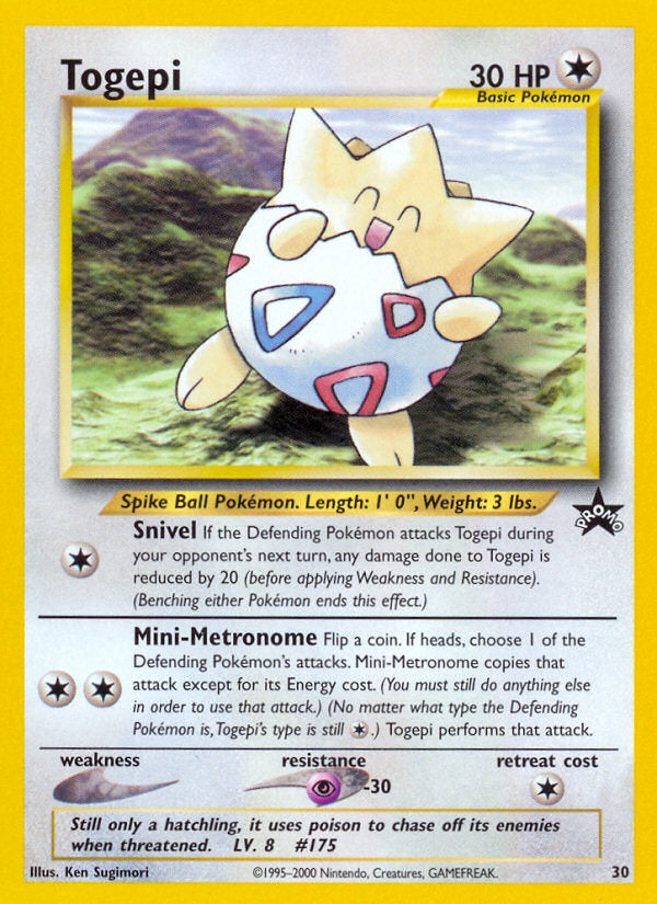 WOTC Promo Togepi #30