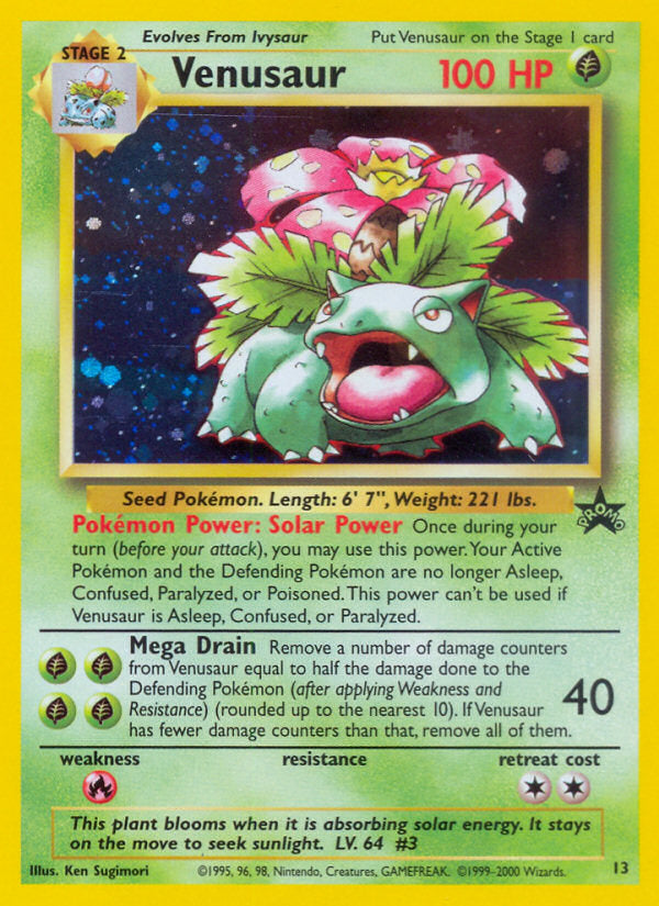 WOTC Promo Venusaur #13