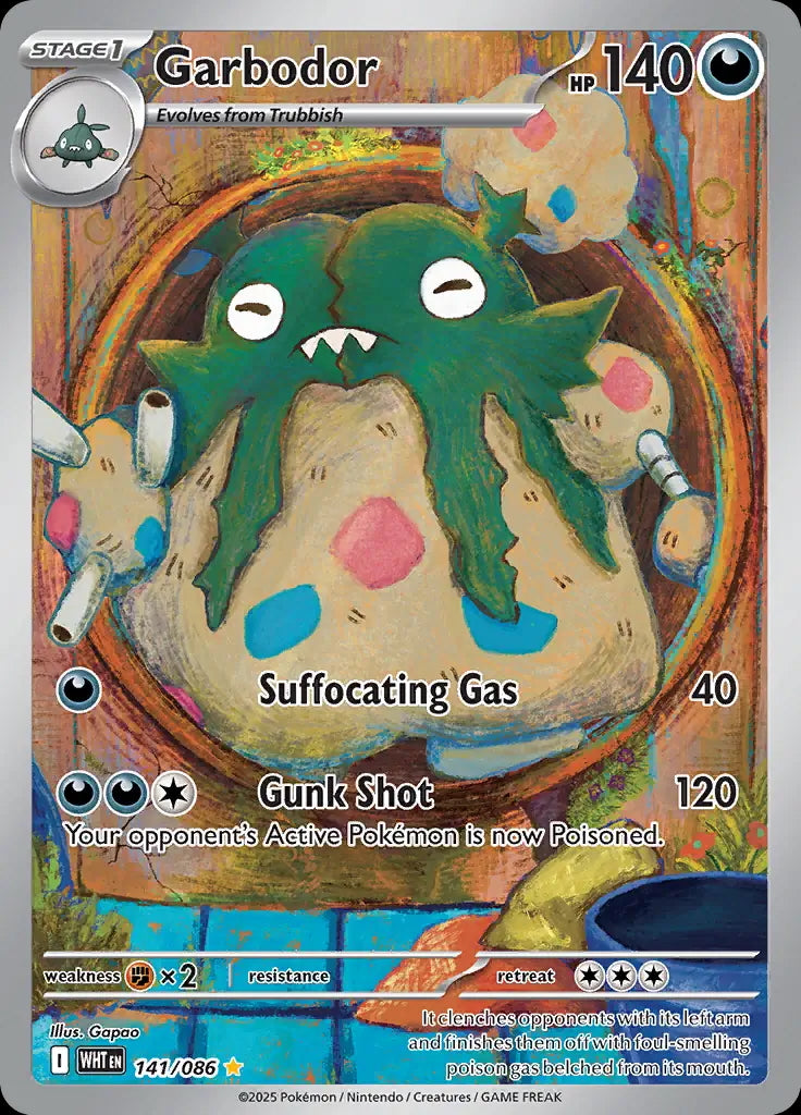 White Flare Garbodor #141
