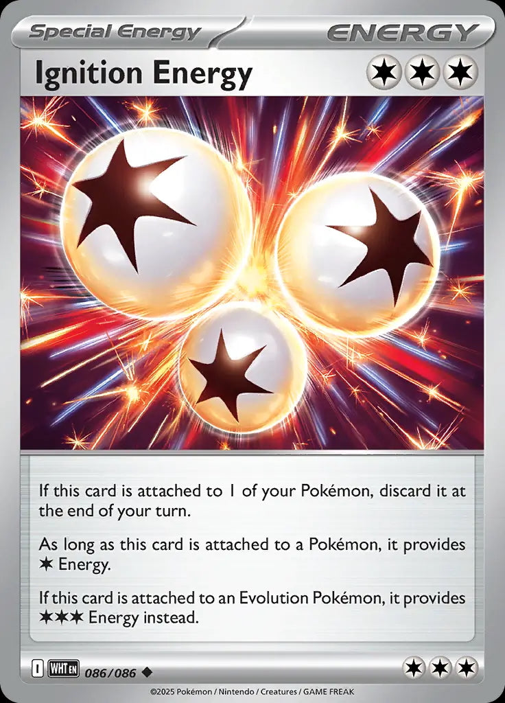 White Flare Ignition Energy #86/86