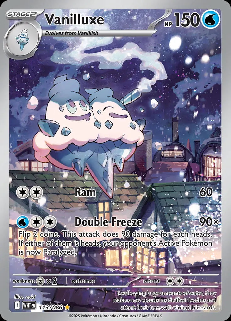White Flare Vanilluxe #113
