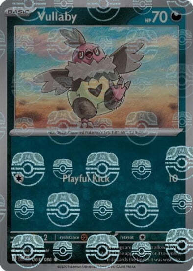 White Flare Vullaby #63/86 Masterball Holo – Kaartenverzamelen.nl