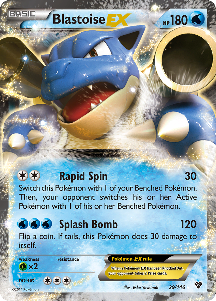 XY Blastoise EX #29/146